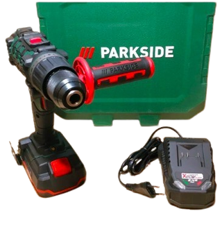 Taladro percutor PARKSIDE 20V 1 batería y cargador