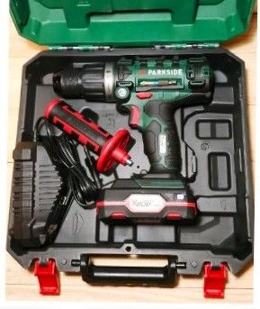 Taladro percutor PARKSIDE 20V 1 batería y cargador