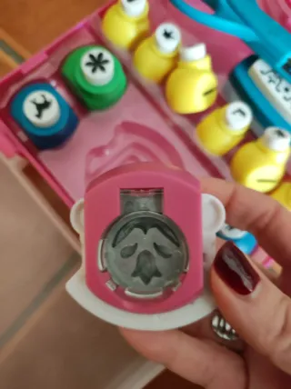 Kit troqueladoras y tijeras manualidades