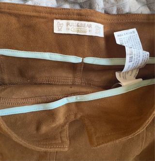 Falda Pull&Bear ante flecos Talla M