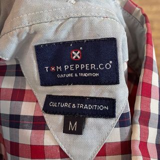 Camisa de cuadros manga corta