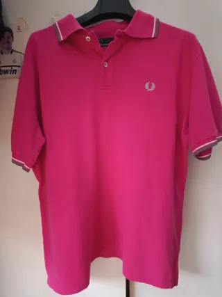 Polo Fred Perry Rosa
