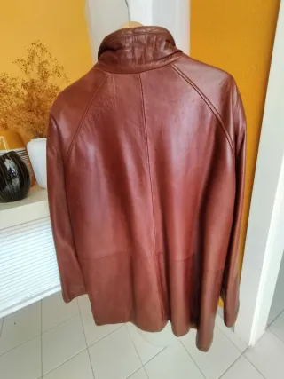 Chaquetón Piel 3/4 Peletería Serrano Talla 56