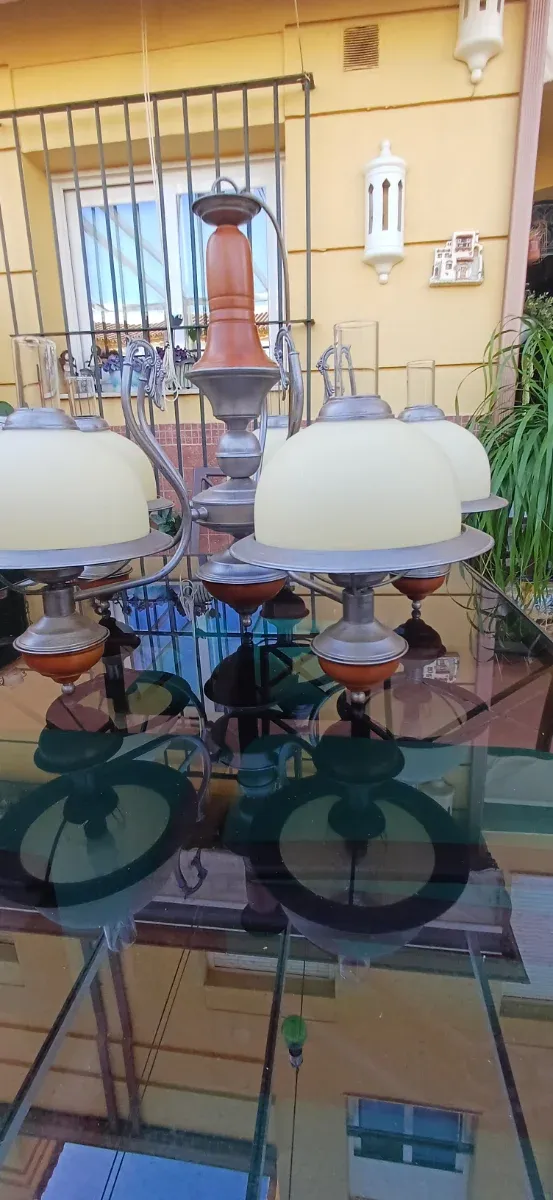 Lámpara de techo 5 brazos