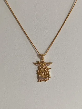 Collar Cruz Bisutería Acero Inoxidable