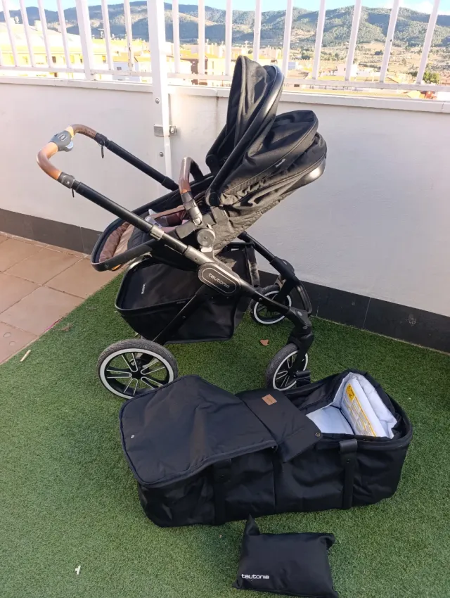 Carro bebé 2 piezas Teutonia