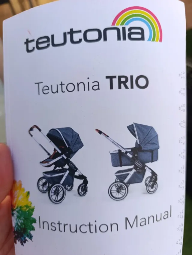 Carro bebé 2 piezas Teutonia