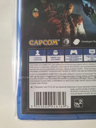 Resident Evil 2 Remake PS4 sigillato