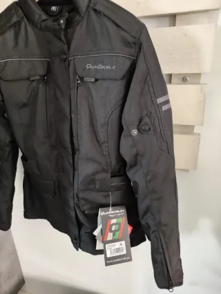 Chaqueta Moto QuarterMile Alice Evo 2.0 Negra Tall