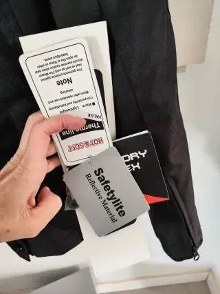 Chaqueta Moto QuarterMile Alice Evo 2.0 Negra Tall