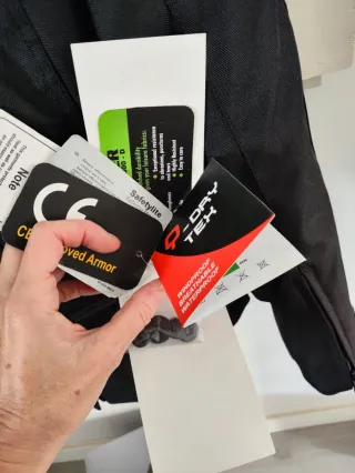 Chaqueta Moto QuarterMile Alice Evo 2.0 Negra Tall