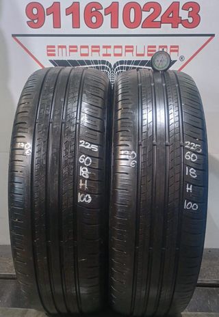 225 60 18 H DUNLOP RUEDA AL 90% VIDA UTIL