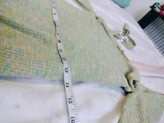 Vestido tirantes mujer verde multicolor