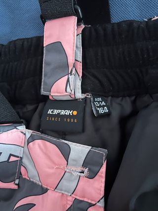 Pantaloni sci con bretelle come nuovi