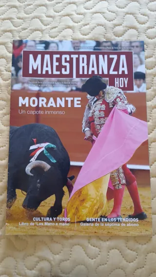 20 Fotos Morante de la Puebla y Revistas Taurinas