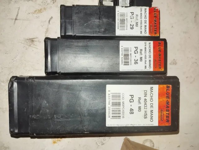 Machones Blue-Master PG-29, PG-36, PG-48  a 21 16