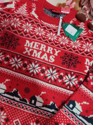 Jersey sueter navideño navidad merry christmas