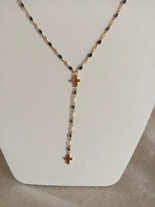 Collar Acero Inoxidable Cruz