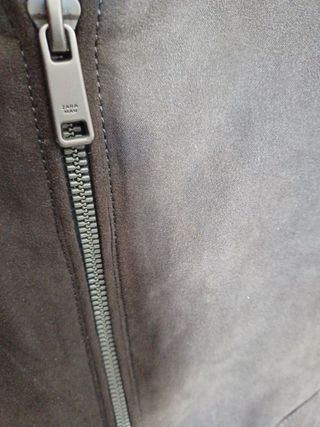 Cazadora Zara ante hombre Talla S