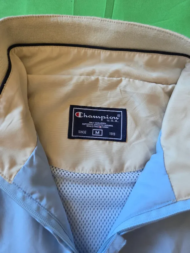 Giacca a Vento Champion Vintage Azzurro Cielo tg M
