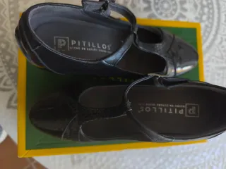 Zapatos Pitillos Piel Talla 38 Mujer