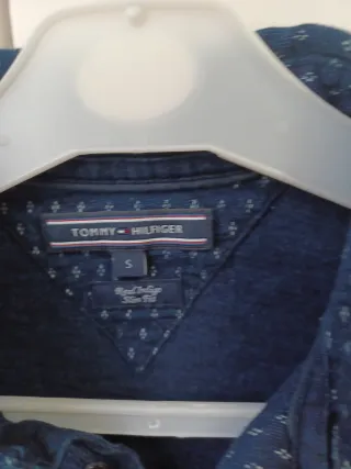 Polo Tommy Hilfiger Azul Estampado