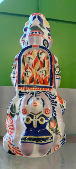 Figura de porcelana de sargadelos