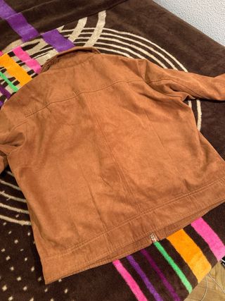 Chaqueta marrón Kiabi efecto ante