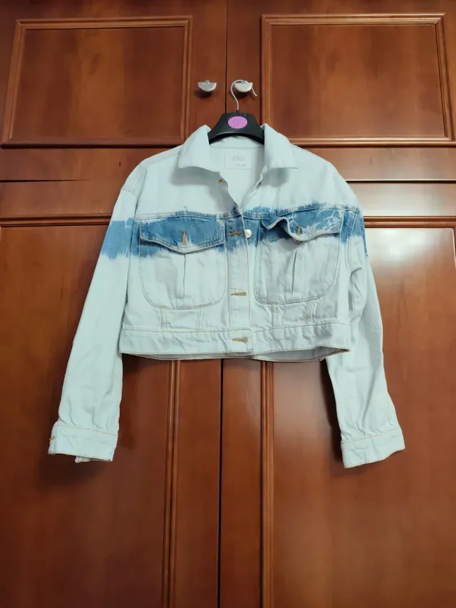 Cazadora vaquera Zara niña