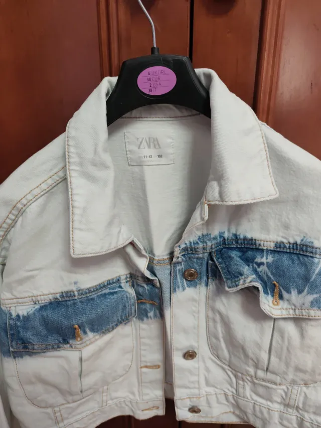 Cazadora vaquera Zara niña