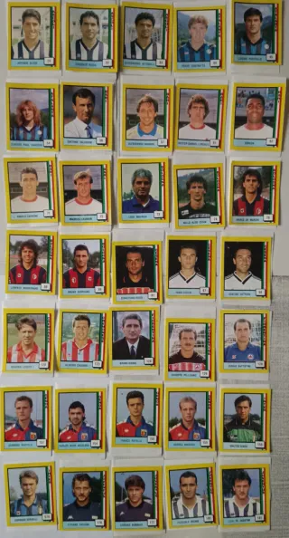 175 figurine "IL GRANDE CALCIO VALLARDI '90"