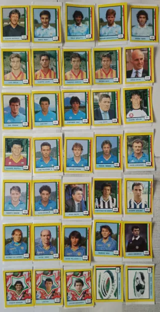 175 figurine "IL GRANDE CALCIO VALLARDI '90"