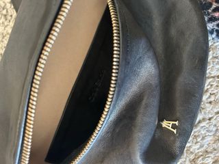 Bolso riñonera de piel