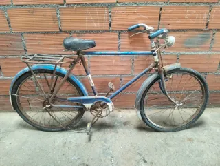 Bicicleta Orbea de varillas azul