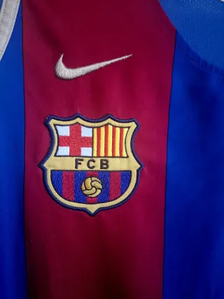 Camiseta FC Barcelona Vintage Baloncesto Talla L