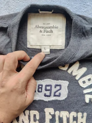 Camiseta Abercrombie & Fitch Talla L Muscle Fit