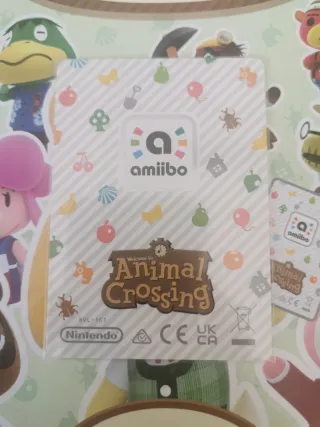 Carta Amiibo Animal Crossing 435 Tiansheng