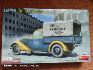 MiniArt 1:35 Liefer Pritschenwagen Typ 170V