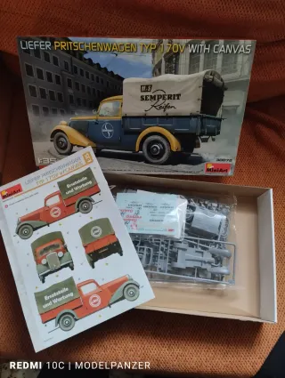 MiniArt 1:35 Liefer Pritschenwagen Typ 170V