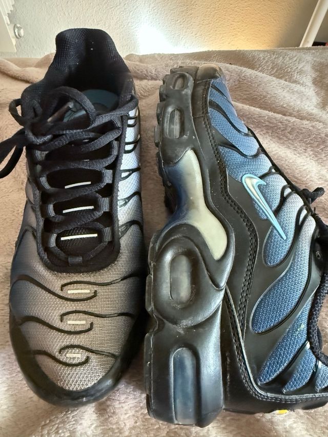Nike TN Air Max Plus azules y negras mujer