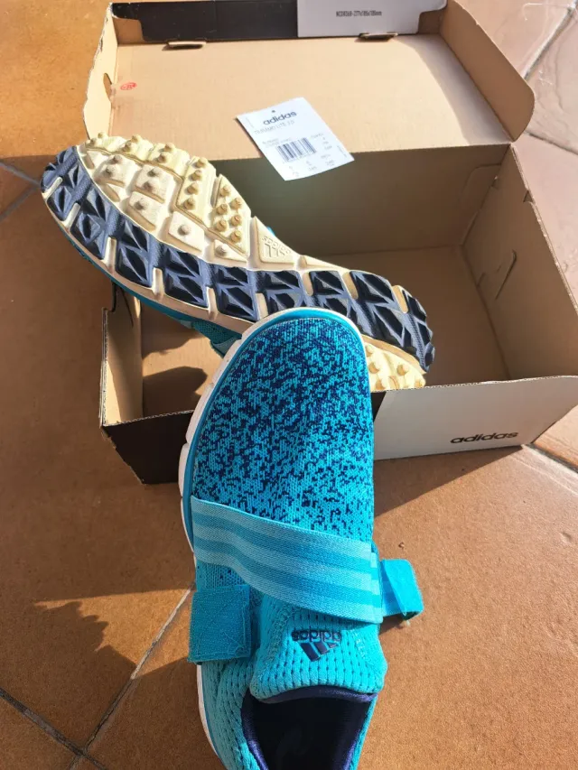 Zapatos de golf Adidas Duramo Lite Verano Azul/Tur