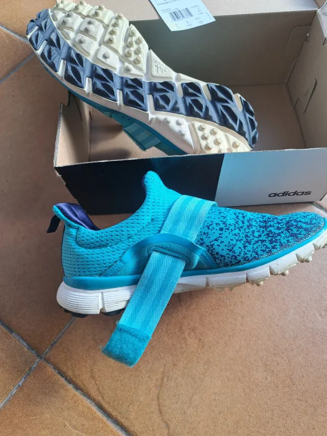 Zapatos de golf Adidas Duramo Lite Verano Azul/Tur