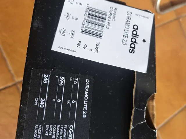 Zapatos de golf Adidas Duramo Lite Verano Azul/Tur