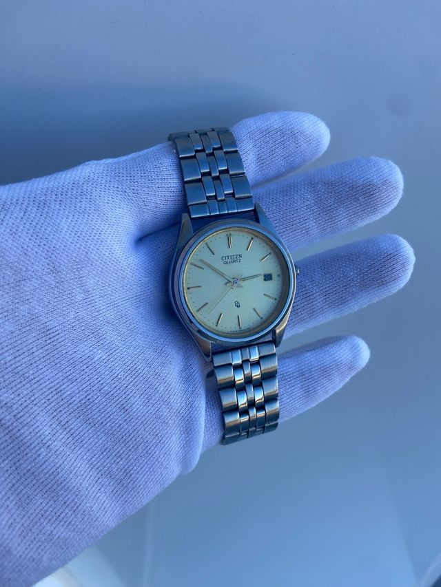 Reloj Citizen Quartz años 80/90 Vintage calendario