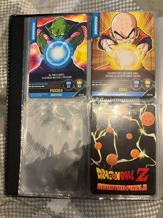 Album Carte Dragon Ball Z Scontro Finale