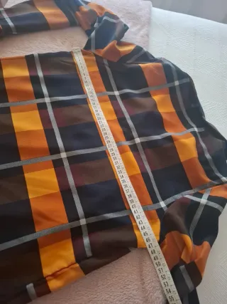 Camisa de cuadros con cremallera