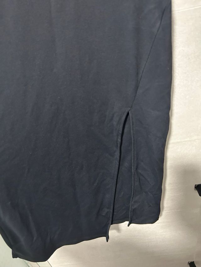 Vestido ajustado Bershka Negro Manga Larga