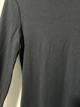 Vestido ajustado Bershka Negro Manga Larga