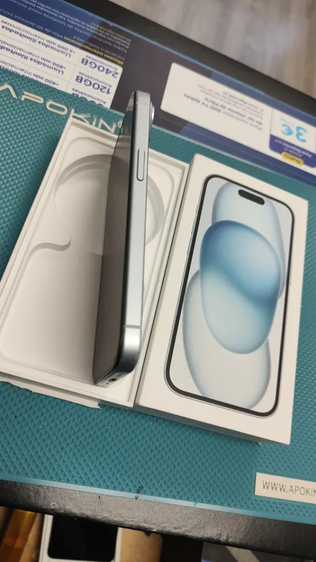 iPhone 15 128GB Plata