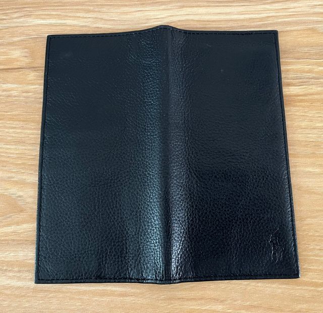 Cartera Polo Ralph Lauren Negra Cuero
